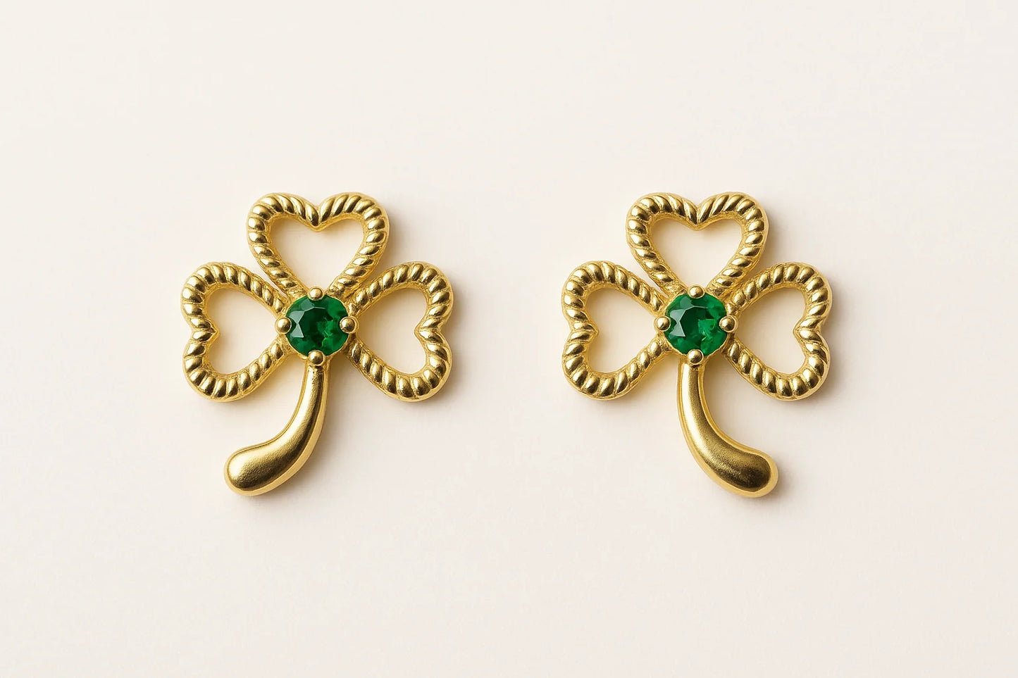 Topos Flor de Otoño | Aretes con Rosca Interna